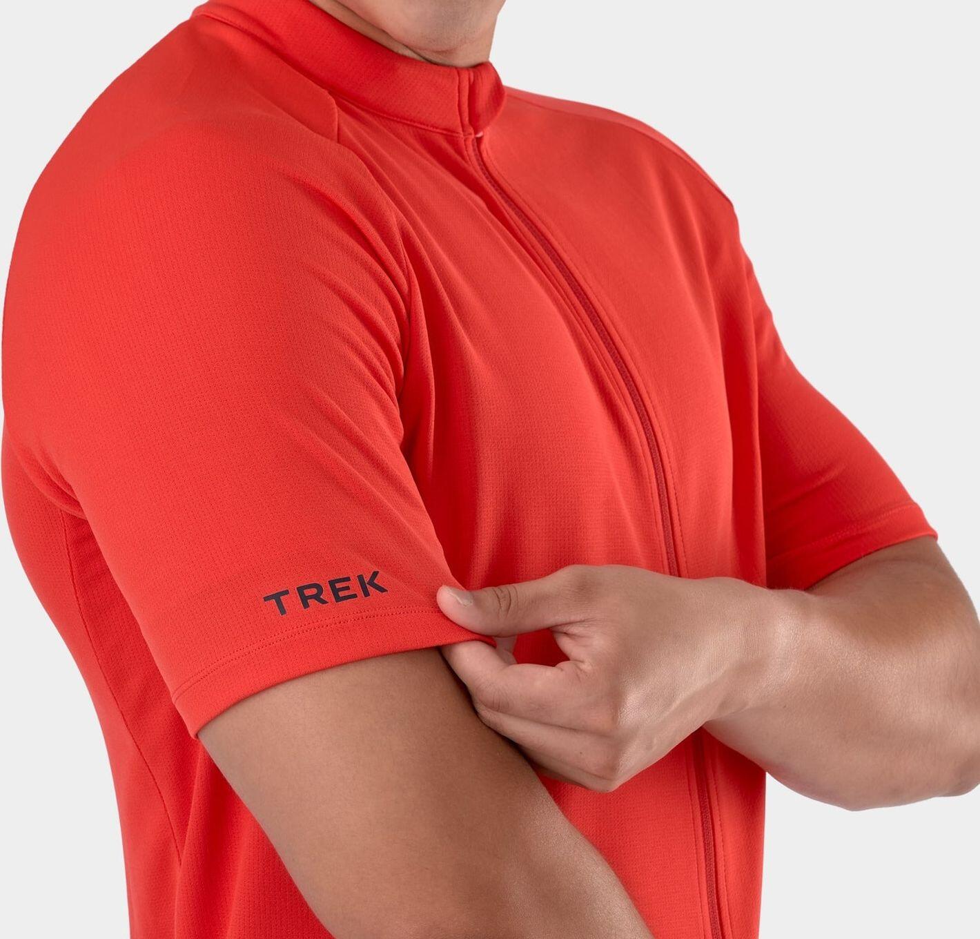 Maillot Trek Solstice Rouge Homme 4/7