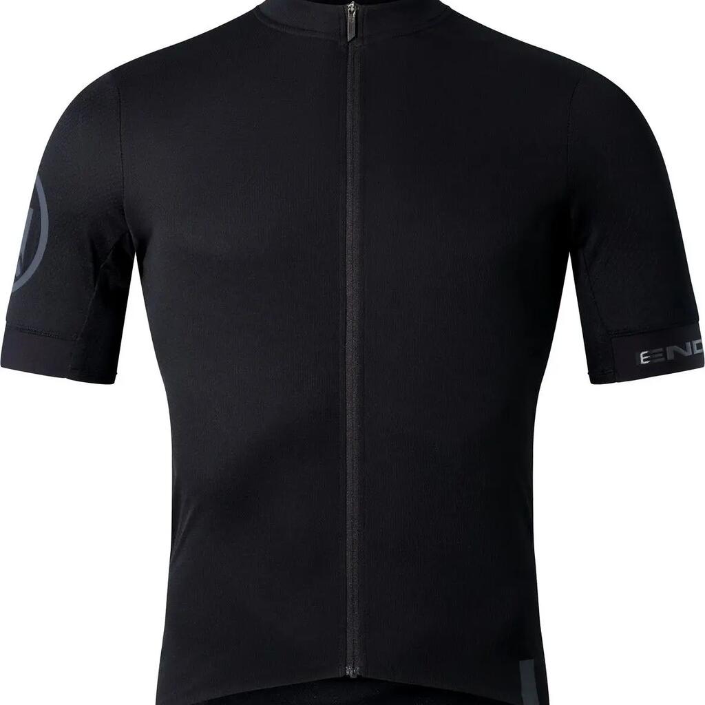 Endura FS260 Men's Short-Sleeve Jersey (Black, Relaxed Fit)