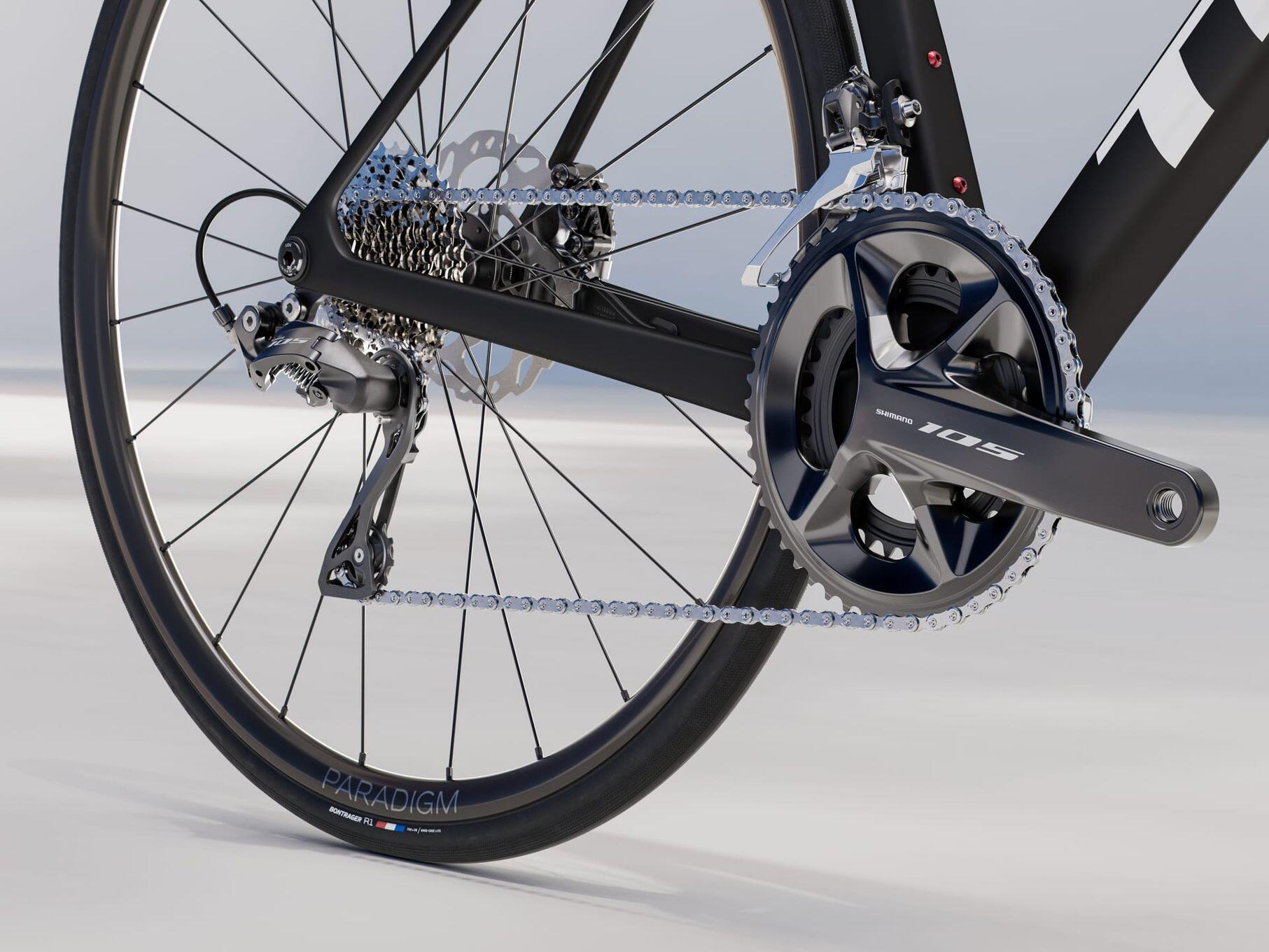 Bicicleta de Carretera Trek Madone SL 5 Shimano 105 12S 700 mm Negra Gen. 8 6/6