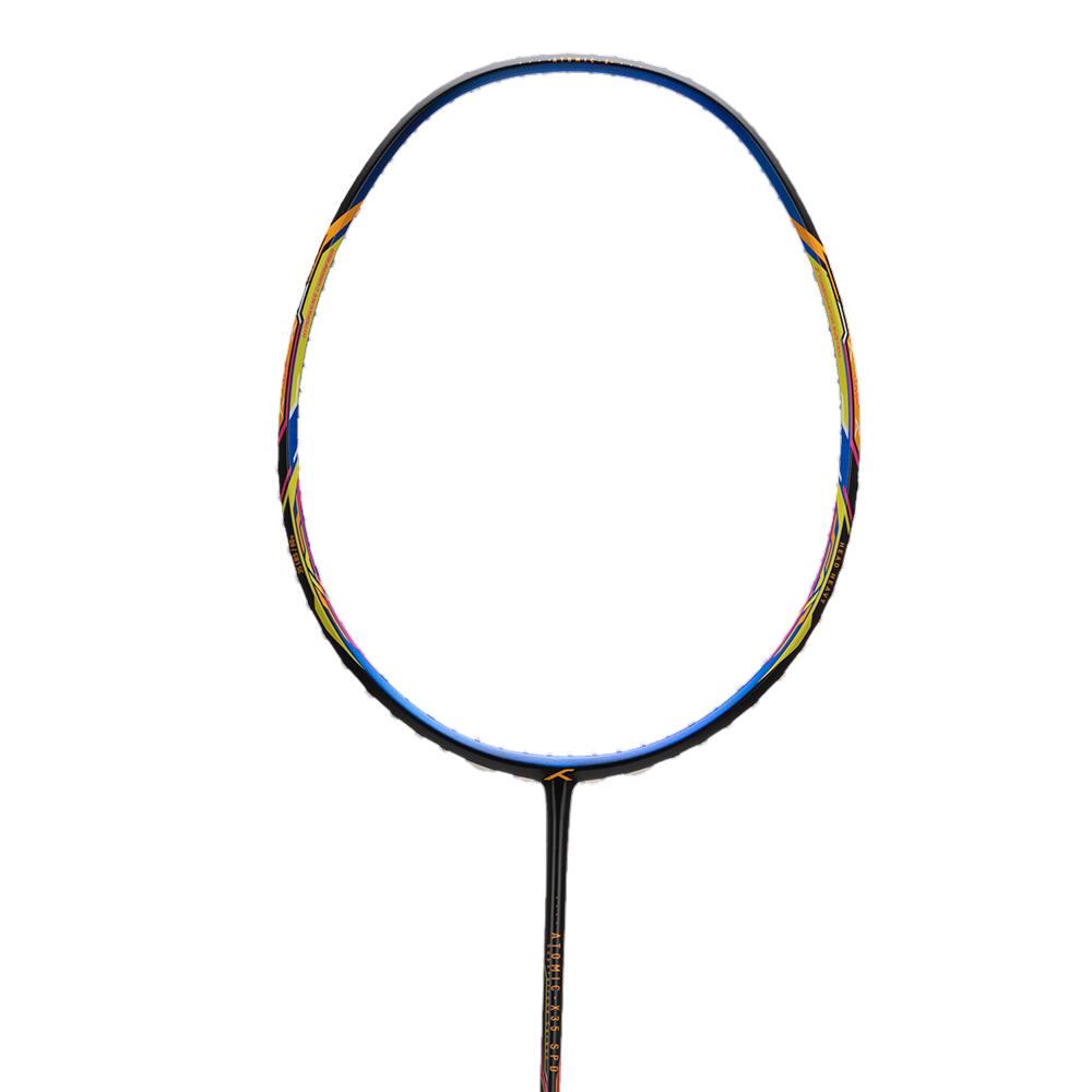 Badmintonschläger - Atomic-X35 SPD Unbespannt, Schwarz/blau 7/7