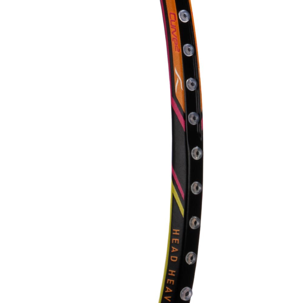 Badmintonschläger - Atomic-X35 SPD Unbespannt, Schwarz/blau 5/7