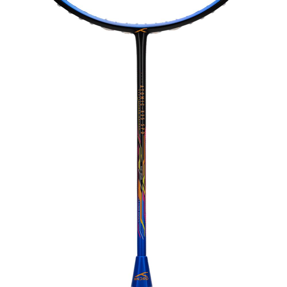 Badmintonschläger - Atomic-X35 SPD Unbespannt, Schwarz/blau 4/7