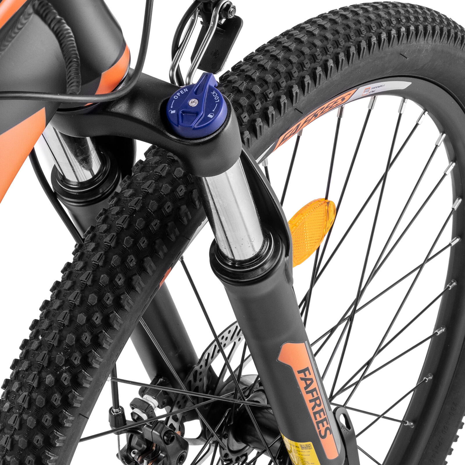 Bicicleta elétrica Fafrees 26Hailong One com bateria removível de 36V 13,5Ah 7/7