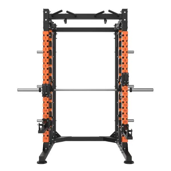 ITM Commercial Multifunctional Power Rack with Guided Barbell System 3/6
