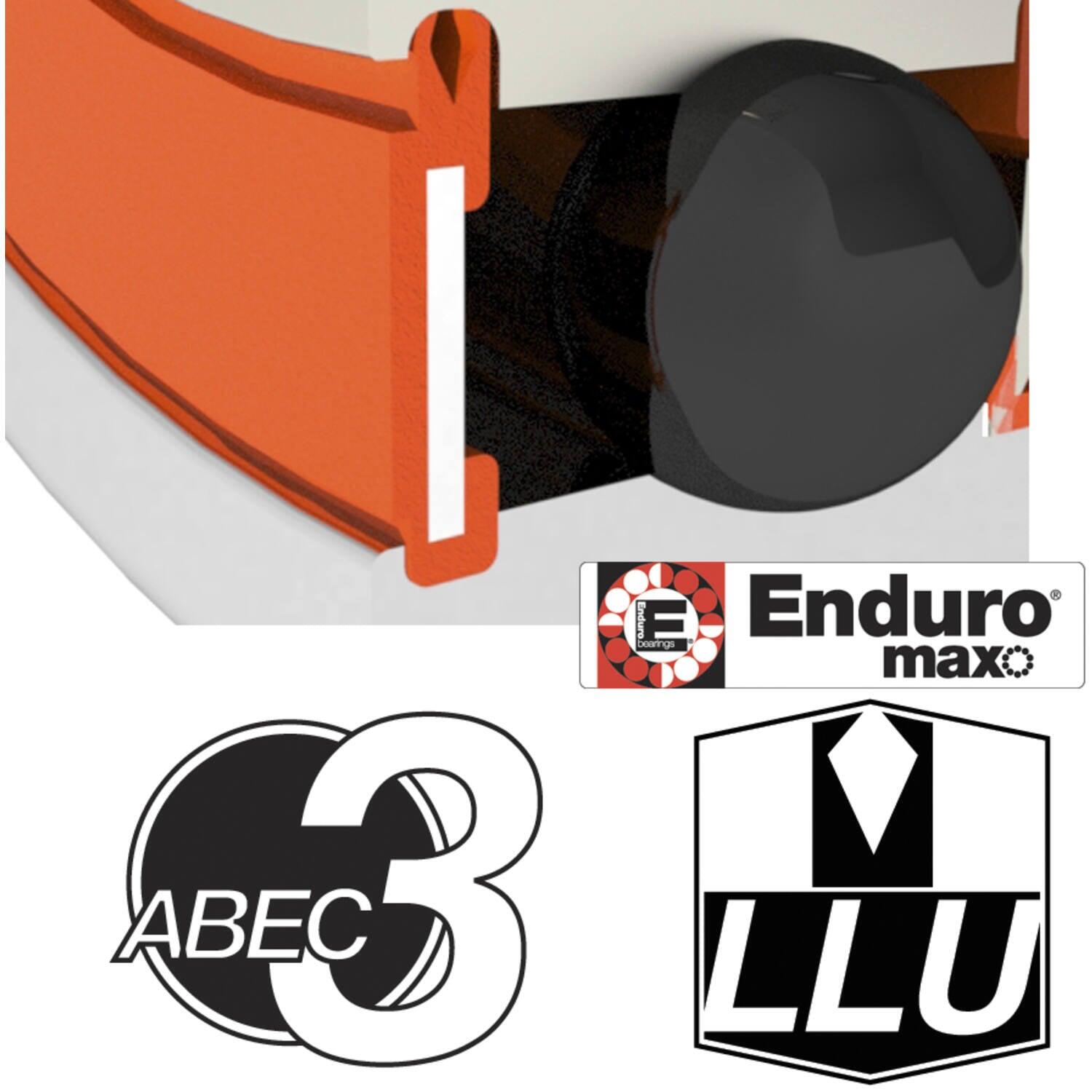 Rolamento Enduro 688 LLU 8x16x5 ABEC 3 Max 2/2