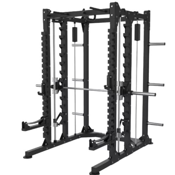 ITM Commercial Multifunctional Power Rack with Guided Barbell System