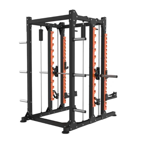 ITM Commercial Multifunctional Power Rack with Guided Barbell System 6/6