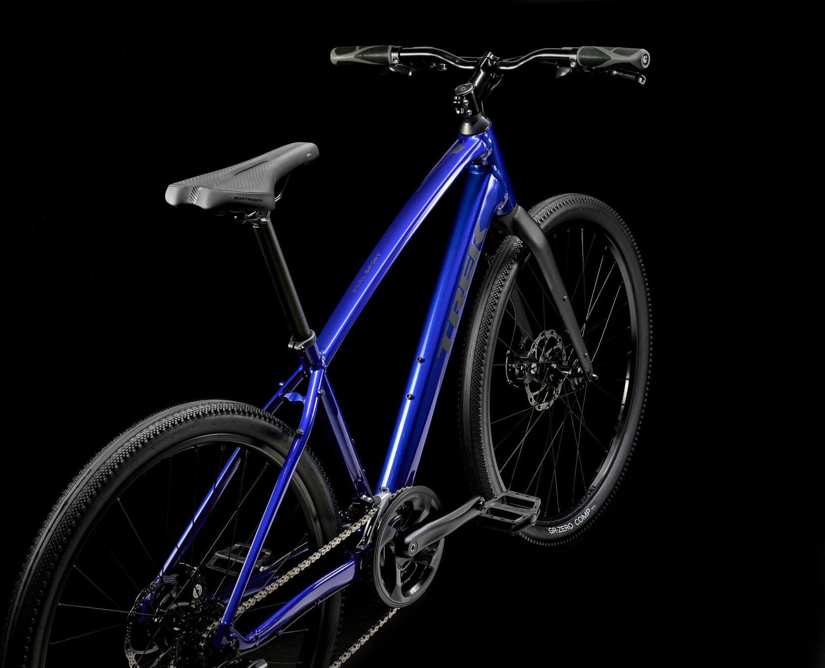 Trek Dual Sport 1 Fitness Bike Shimano Tourney/Acera 8S 27,5'' Blue Gen 5 3/7