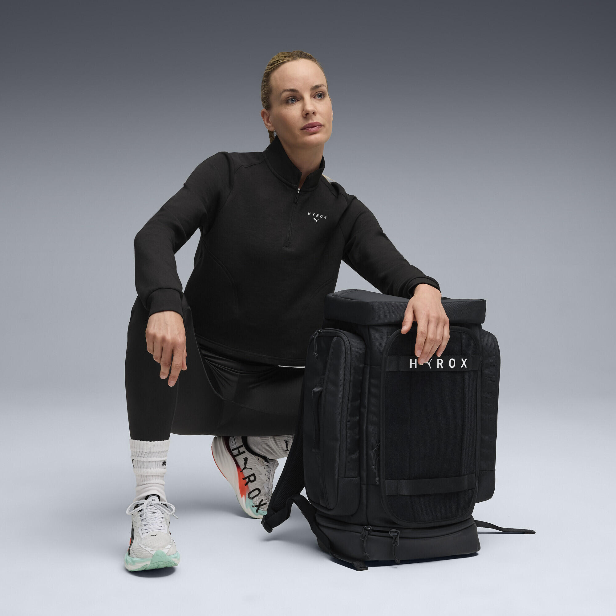 PUMA RUN CLOUDSPUN top met kwartrits voor dames PUMA 4/6