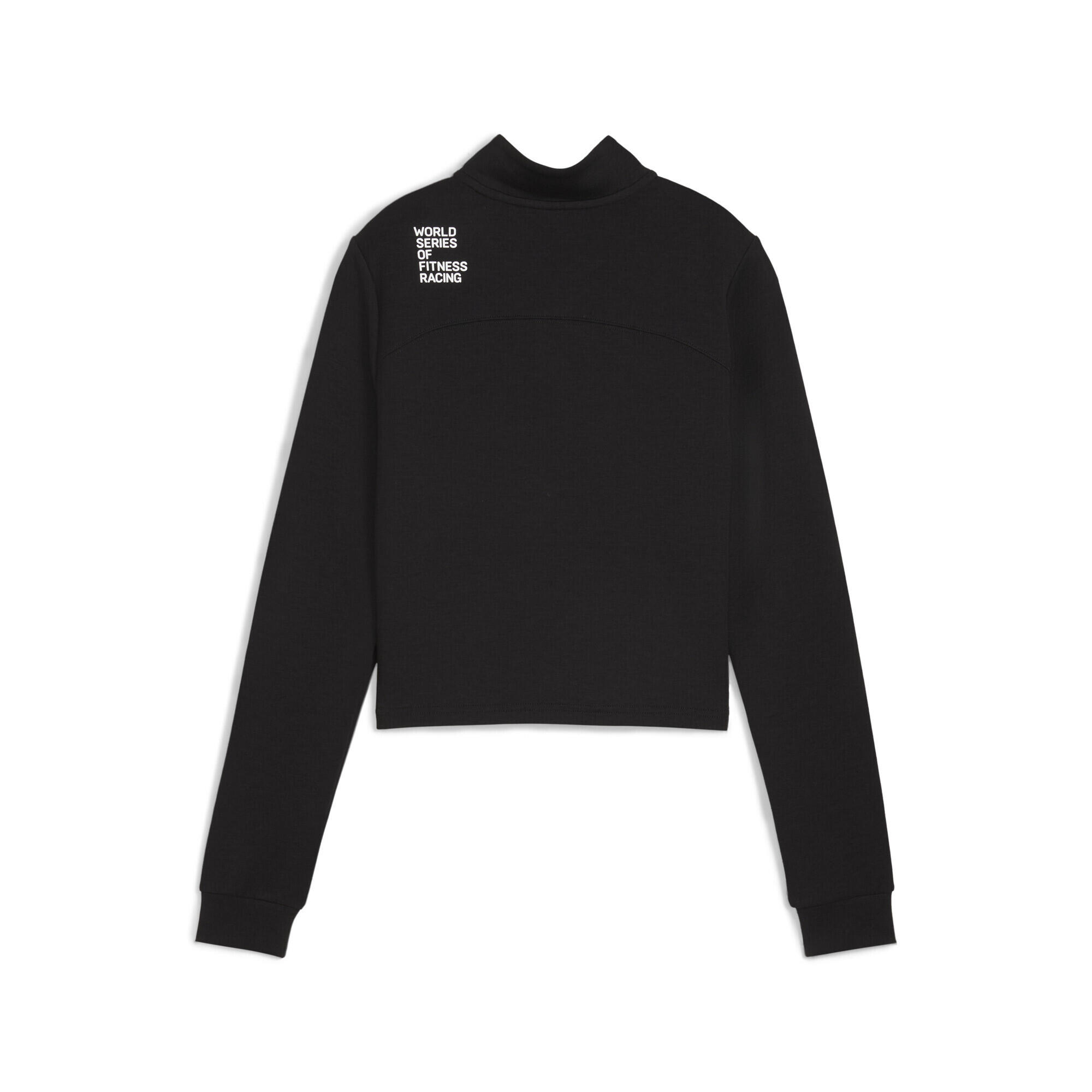 PUMA RUN CLOUDSPUN top met kwartrits voor dames PUMA 6/6