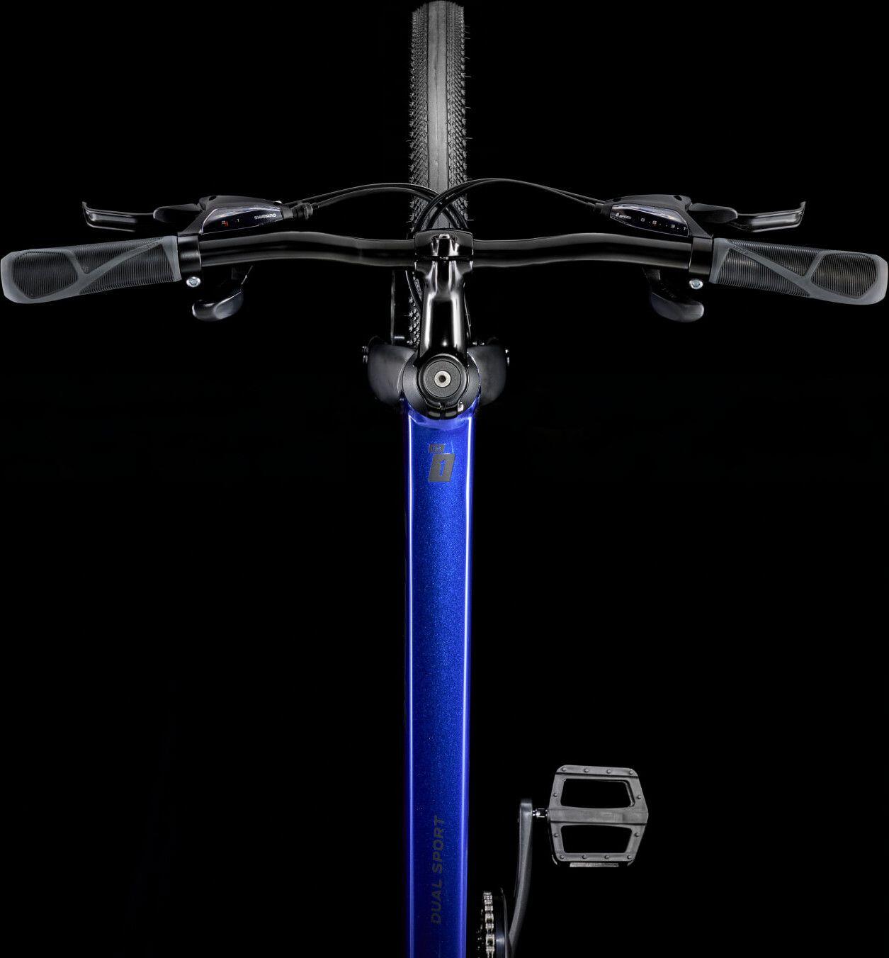 Trek Dual Sport 1 Fitness Bike Shimano Tourney/Acera 8S 27,5'' Blue Gen 5 4/7