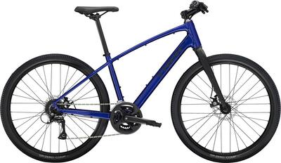 Trek dual sport 1 fitnessfiets shimano tourney/acera 8s 27,5'' blauw gen 5