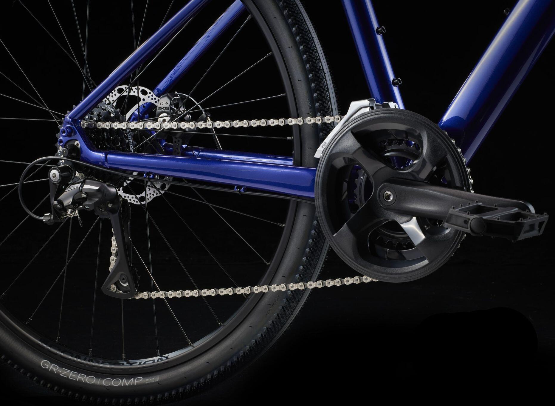 Trek Dual Sport 1 Fitness Bike Shimano Tourney/Acera 8S 27,5'' Blue Gen 5 6/7