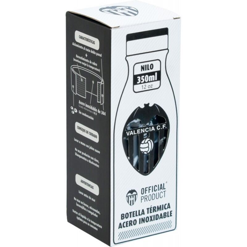 Botella térmica 350 ml naranja Valencia CF frío 48h calor 24h 4/5