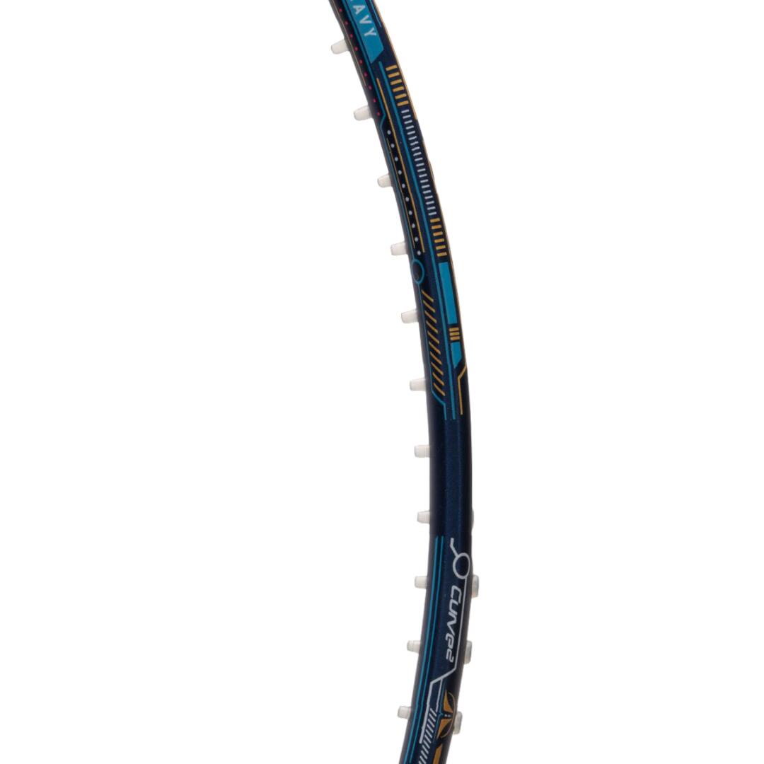 Badmintonschläger - ATOMIC AIR 78, Unbespannt, marineblau/silber 5/7