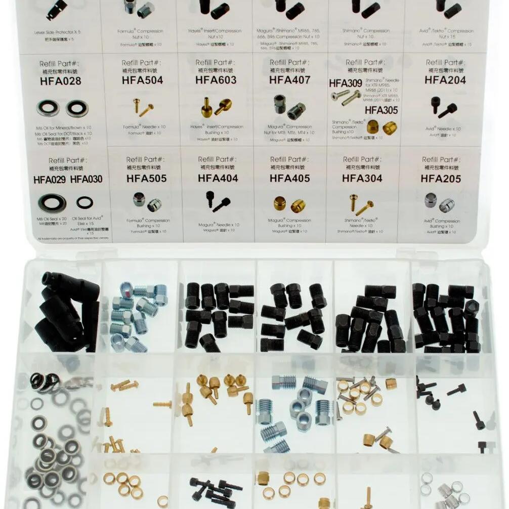 JAGWIRE Hydraulic Hose Fittings Combo Box