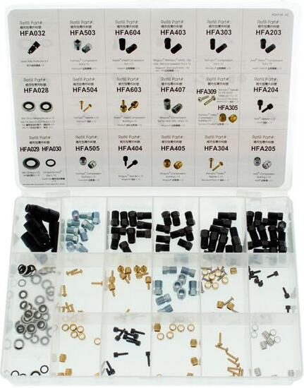 JAGWIRE Hydraulikschlauch-Fittings Kombibox