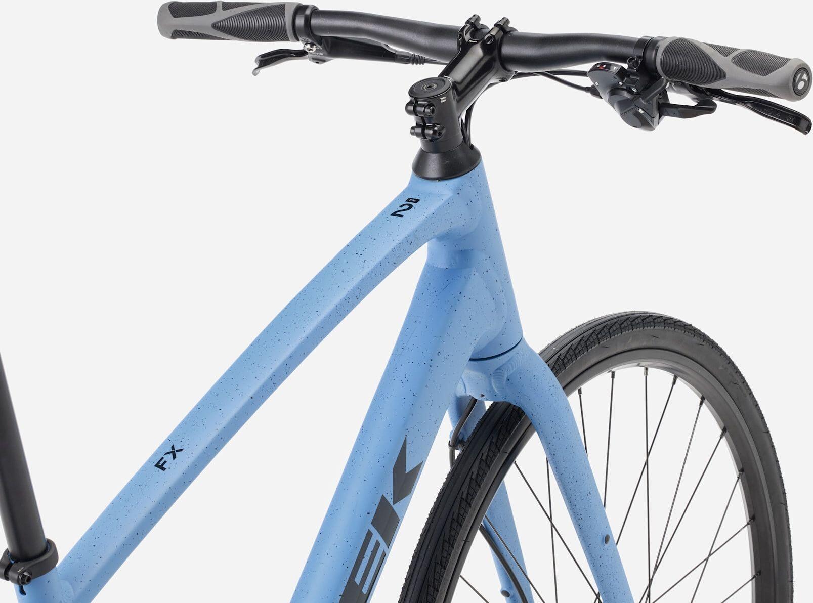 Bicicletta fitness Trek FX 2 Stepover Shimano Cues 9V 700 mm Blu Gen. 4 3/5