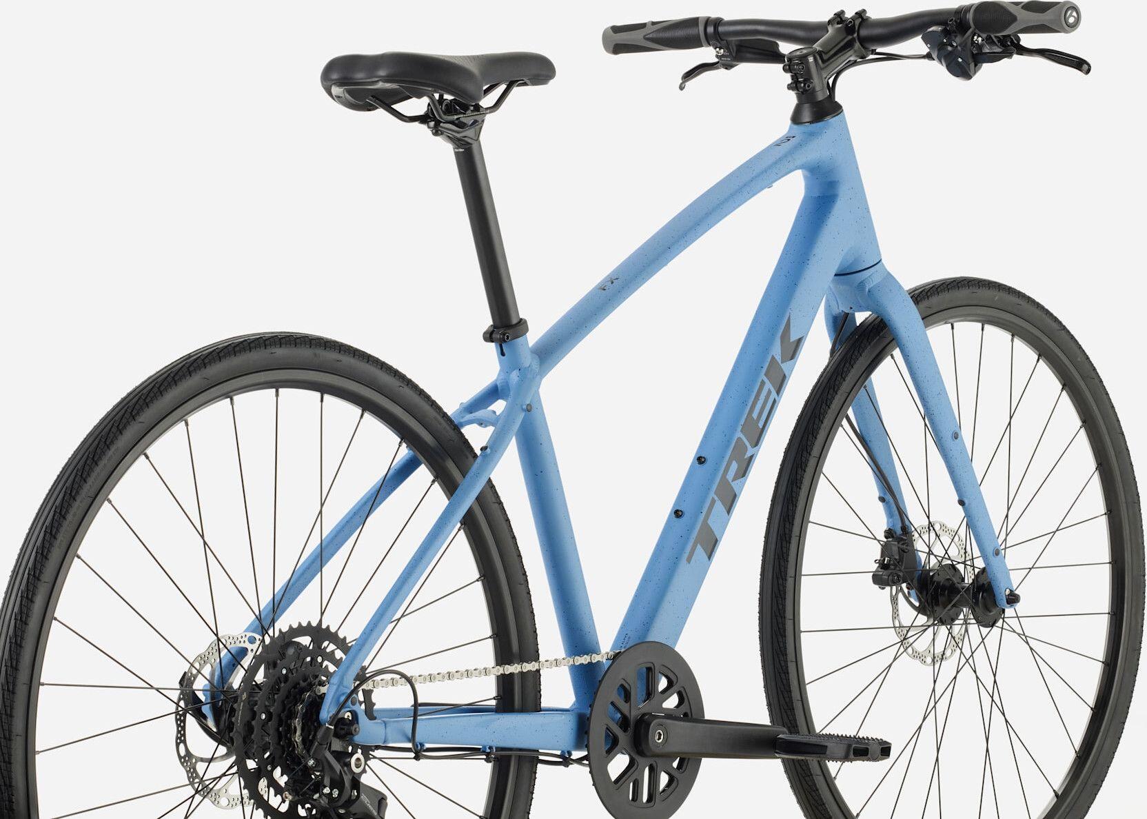 Bicicletta fitness Trek FX 2 Stepover Shimano Cues 9V 700 mm Blu Gen. 4 2/5