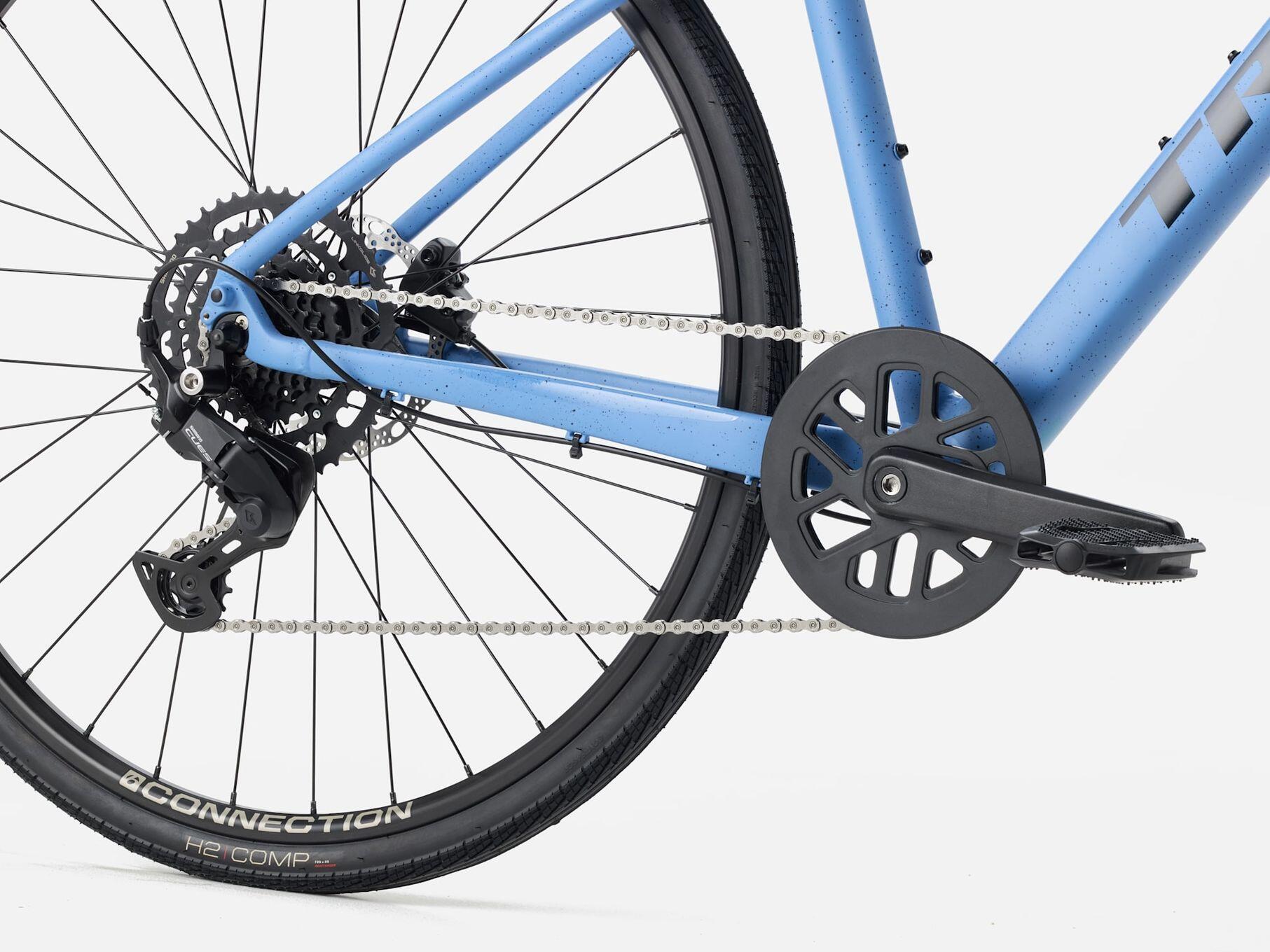 Bicicletta fitness Trek FX 2 Stepover Shimano Cues 9V 700 mm Blu Gen. 4 5/5