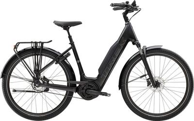 Trek district+ 5 lowstep shimano nexus belt 5s elektrische stadsfiets 800 wh 650
