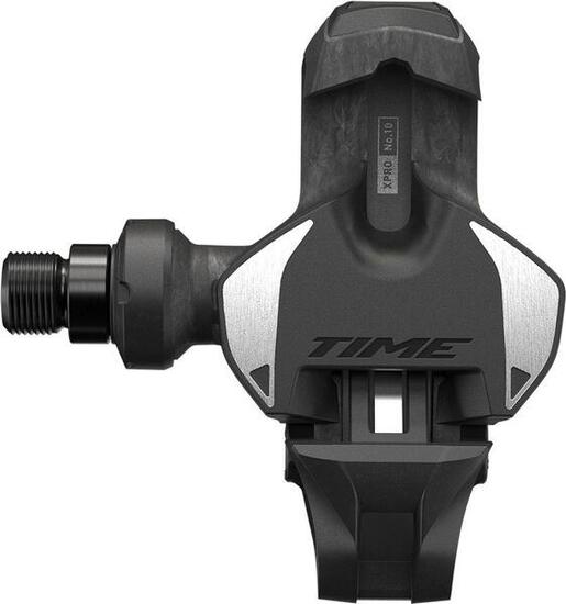 Paar Time XPRO 10 | Q-factor 53 mm (Breed) Carbon Zwarte automatische pedalen