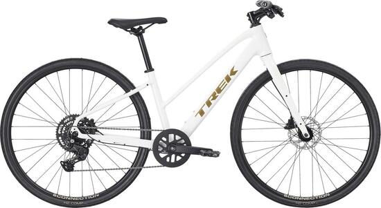 Vélo Fitness Trek FX2 Midstep Shimano Cues 9V 700 mm Blanc Gén. 4