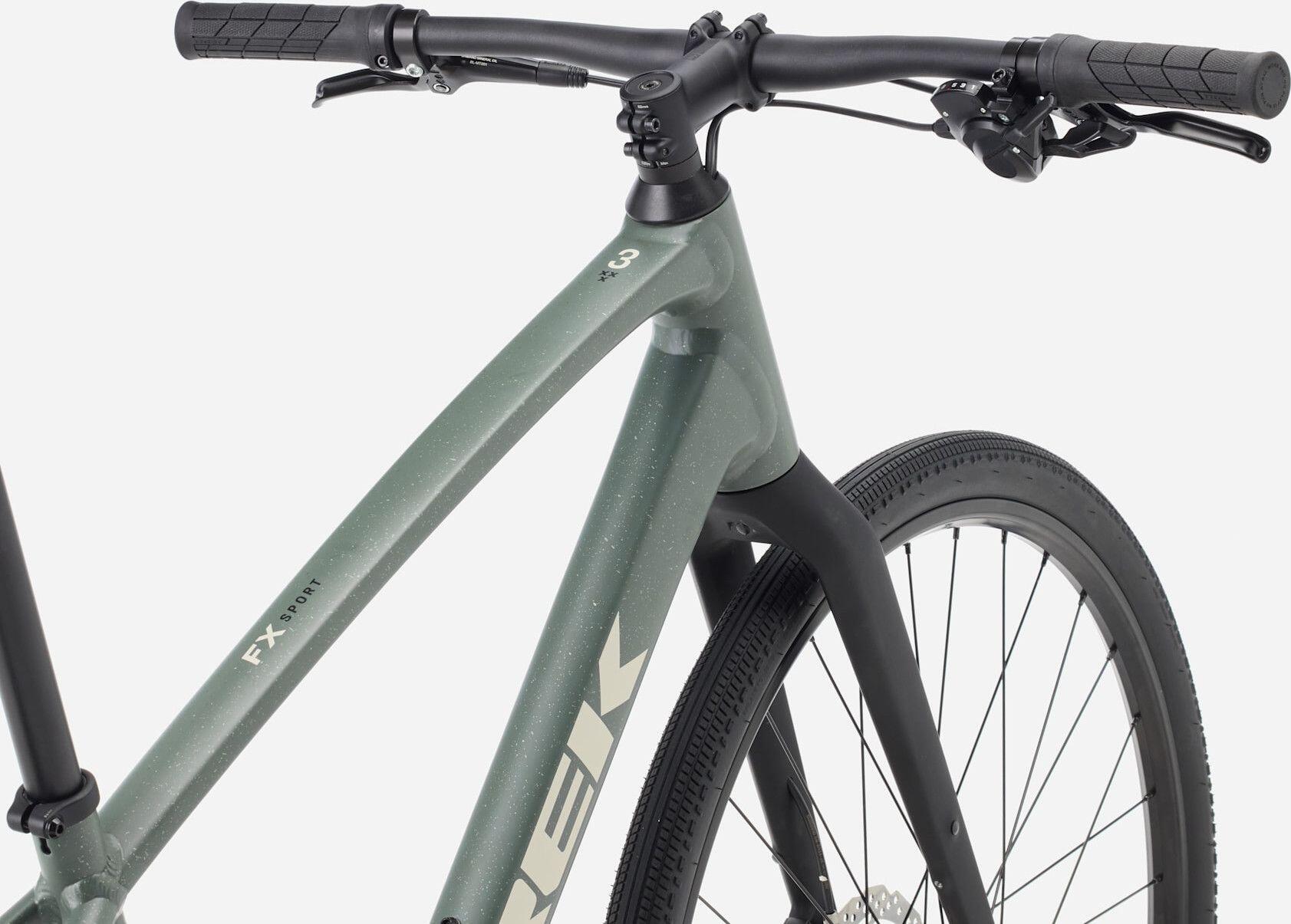 Trek FX Sport AL 3 Shimano Cues 10V 700 mm Verde 2026 Fitness Bike 3/5