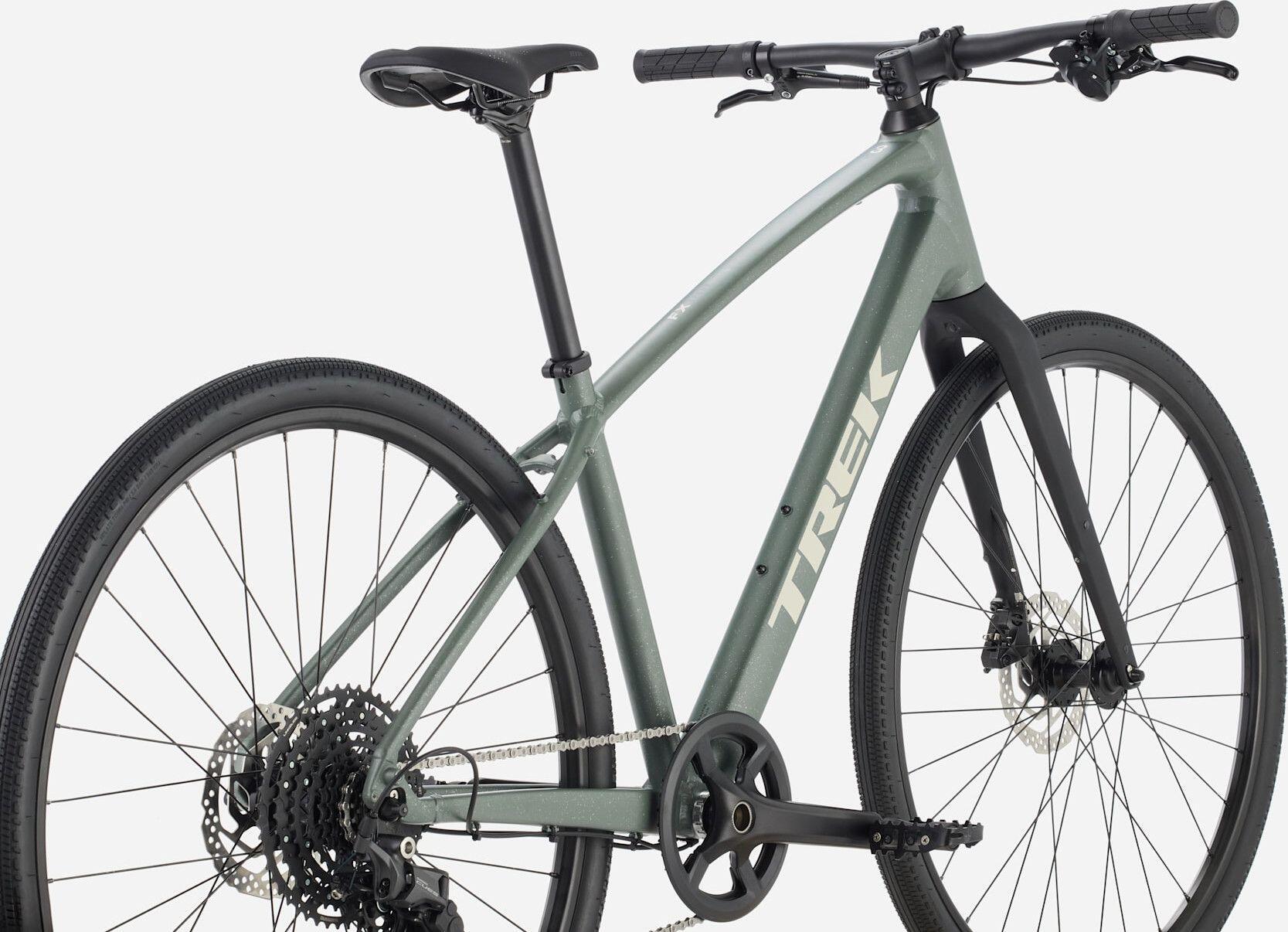 Trek FX Sport AL 3 Shimano Cues 10V 700 mm Verde 2026 Fitness Bike 2/5