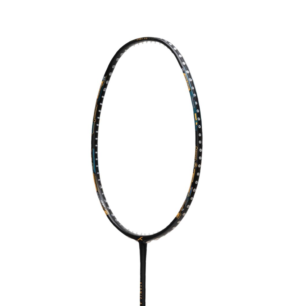 Badmintonschläger - ATOMIC AIR 78, Unbespannt, schwarz/gold 3/7