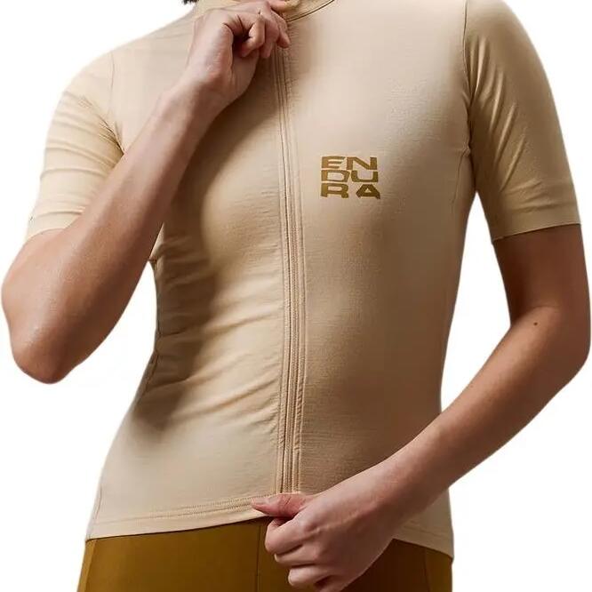 Endura Alltrack Ride Women's Short-Sleeve Jersey - Beige