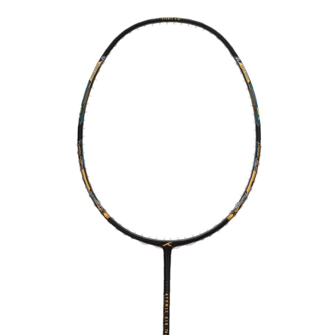 Badmintonschläger - ATOMIC AIR 78, Unbespannt, schwarz/gold 7/7