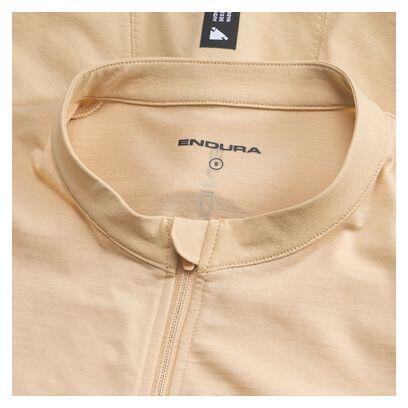 Maglia a maniche corte Endura Alltrack Ride beige da donna 7/7