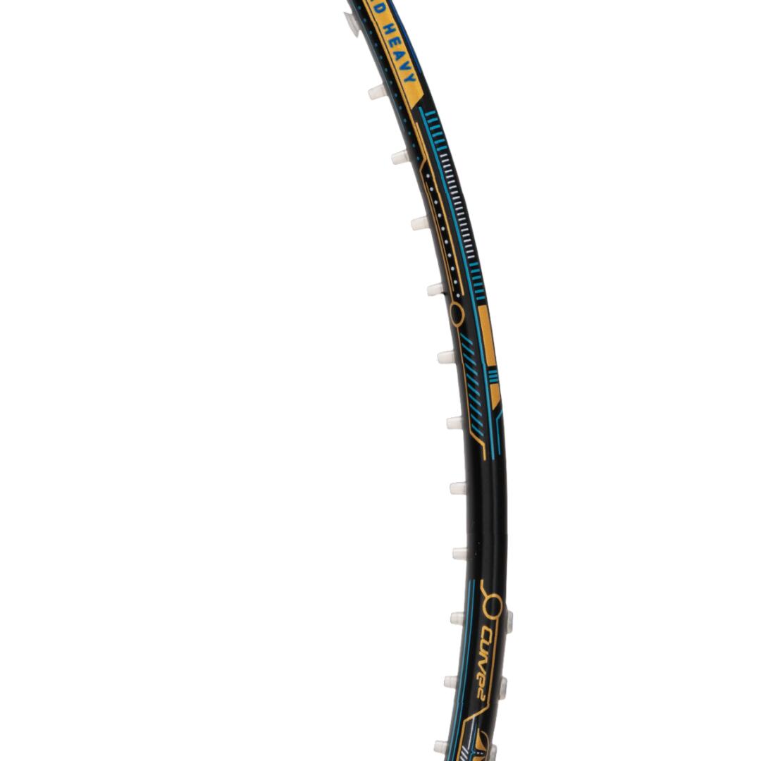 Badmintonschläger - ATOMIC AIR 78, Unbespannt, schwarz/gold 5/7