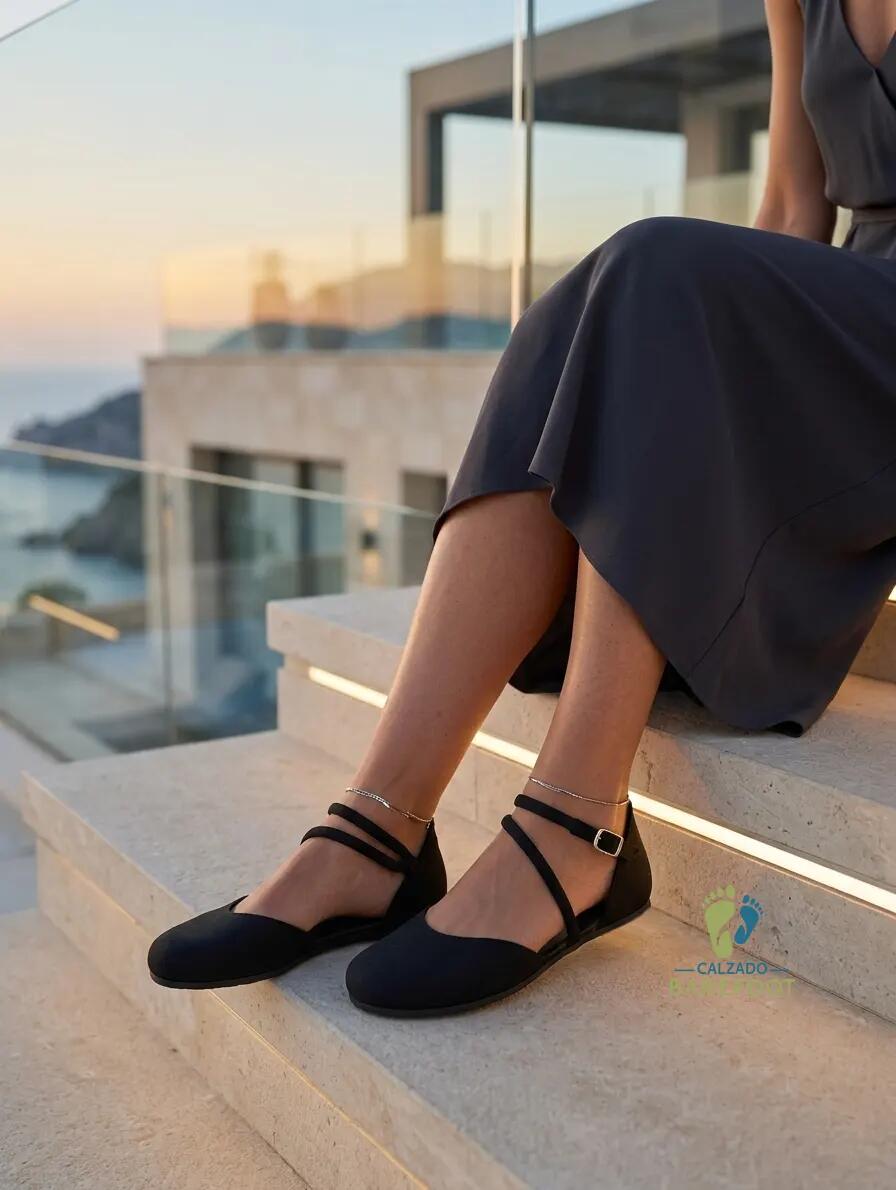 Coqueflex Sandalias Cerradas Negro - Talla 37 2/7