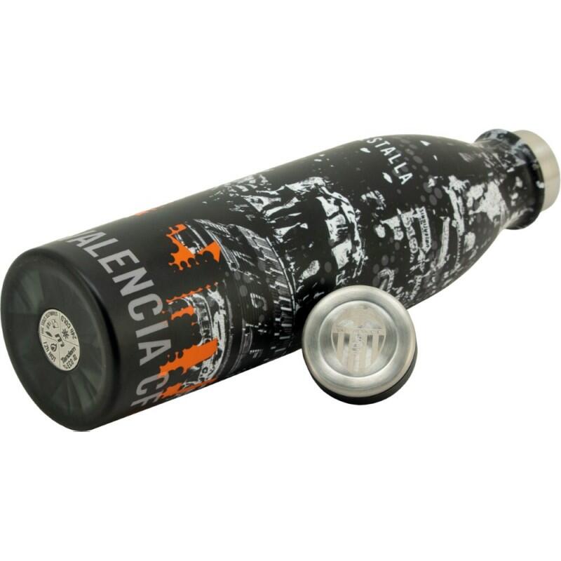 Botella térmica 750 ml Amunt Valencia CF mantiene frío 48h calor 24h 2/5