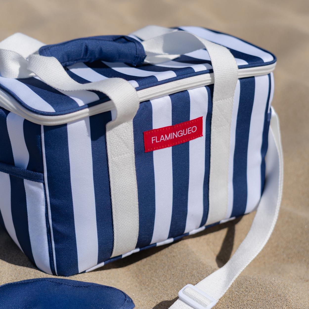 Flamingueo sac glacière thermique compact 12l bleu 3/7