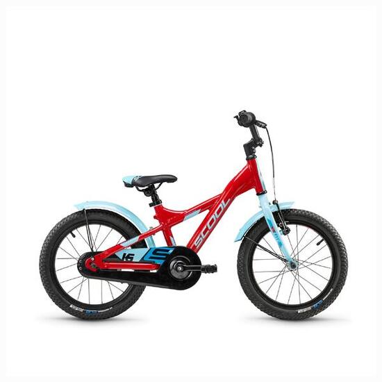 XXlite, 12 Zoll Kinderfahrrad, 1-Gang, Blau/Limette, ca. 85–100 cm, ab 2 Jahre