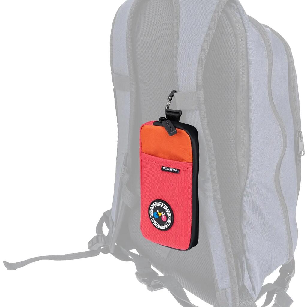 CONTEC Urban Nomad Wallet - water-repellent smartphone pouch with carabiner