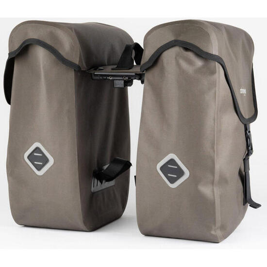 AtranVelo Zap Plus podwójna torba rowerowa 50 l zielona