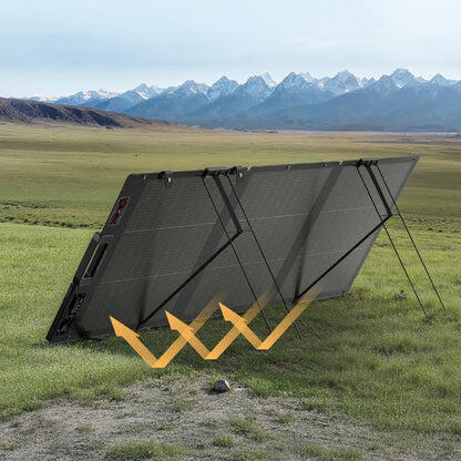 Ecoflow 160w Bifacial Lightweight Portable Solar Panel - 1 Year