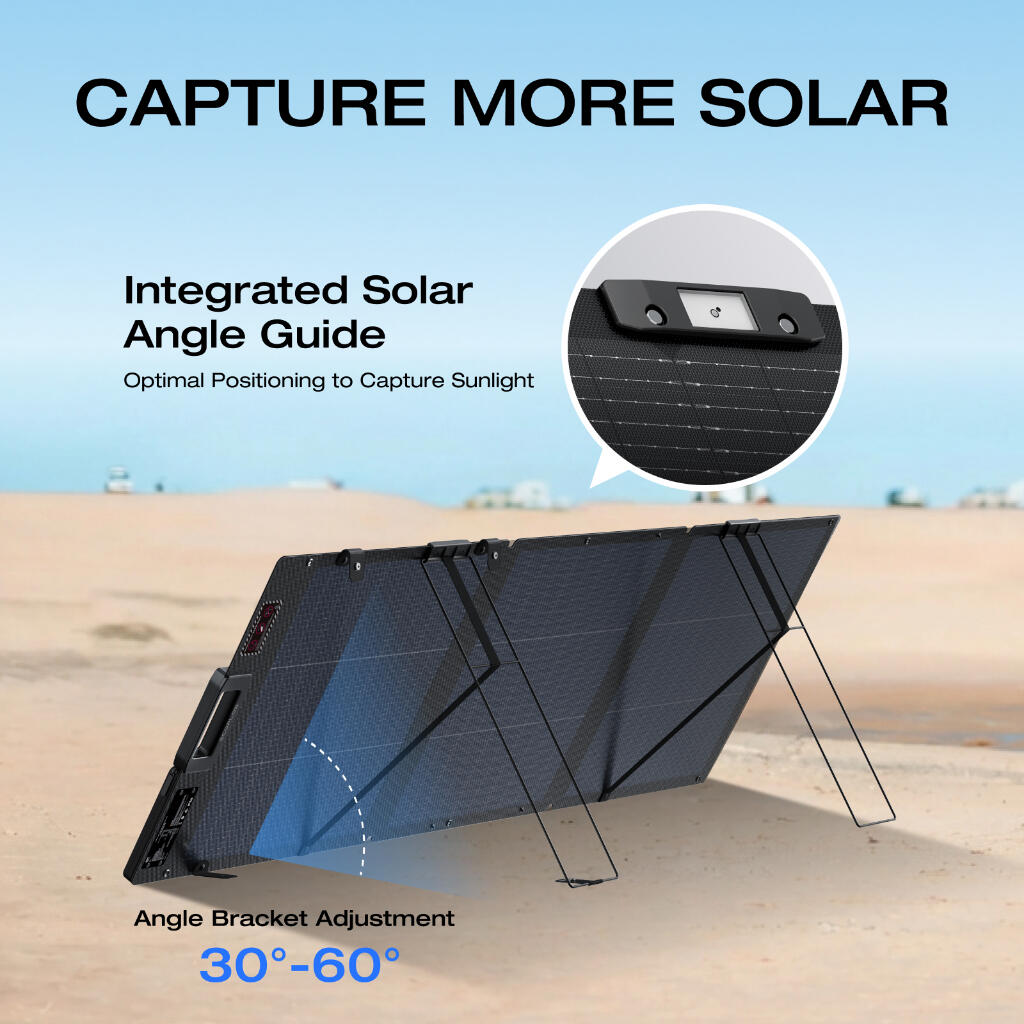 Ecoflow 160w Bifacial Lightweight Portable Solar Panel - 1 Year