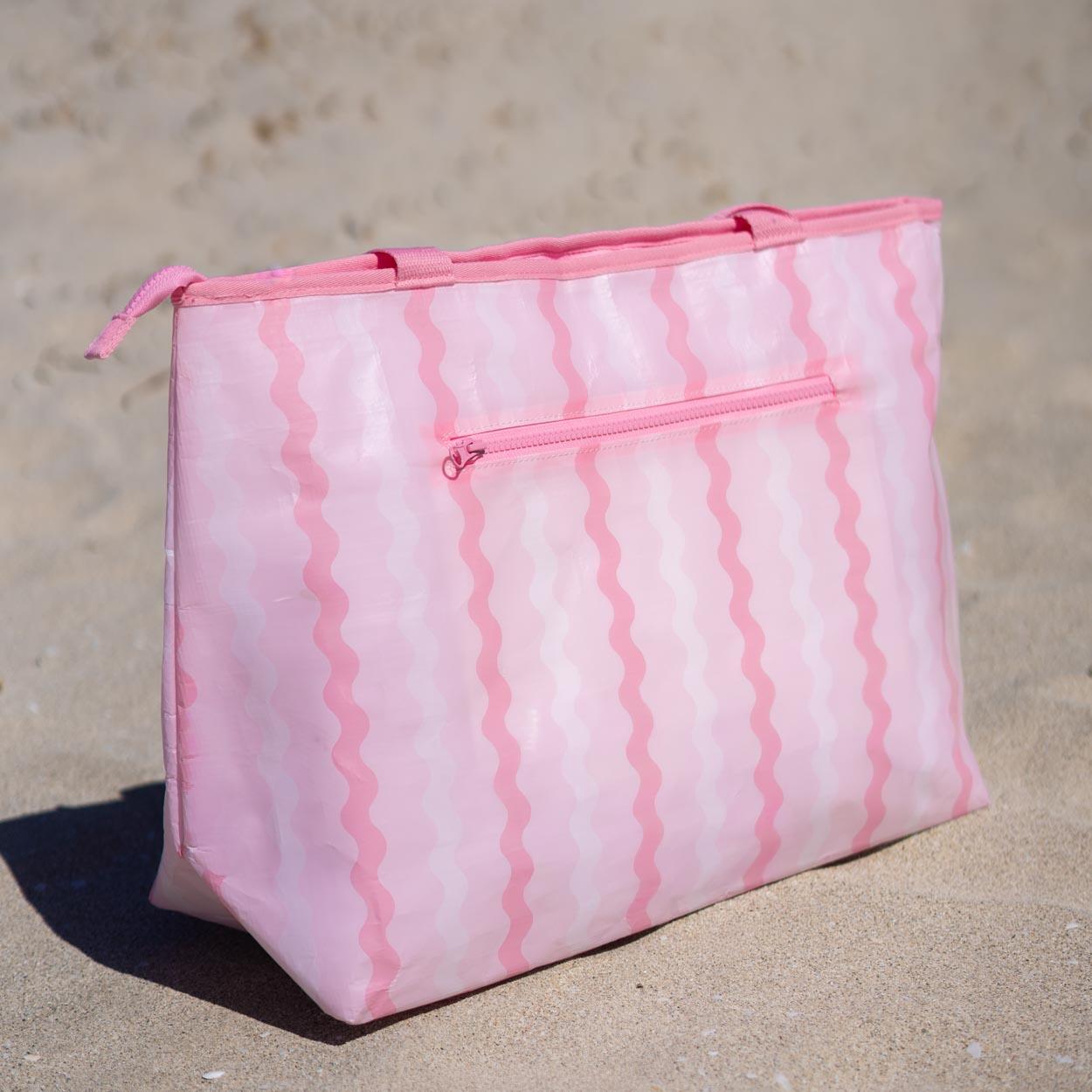 Flamingueo bolsa nevera térmica 28l con abridor rosa 5/6