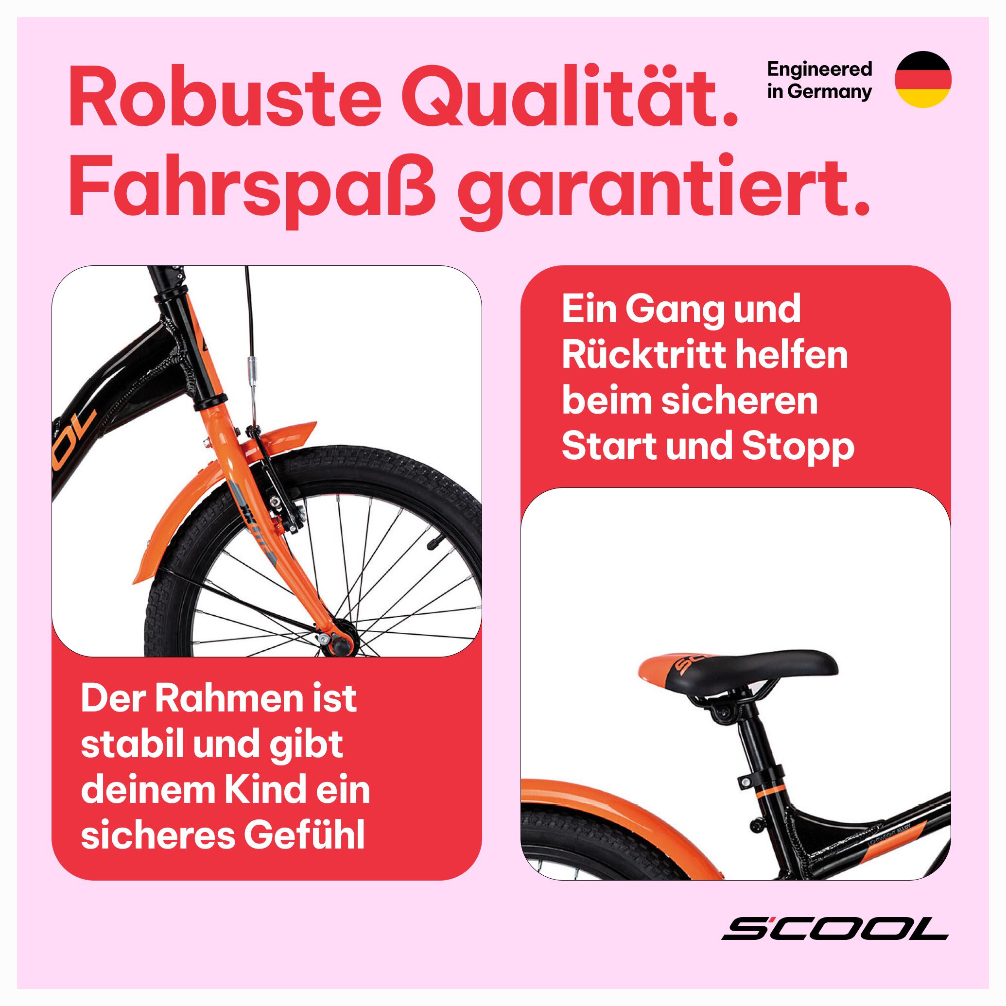 XXlite, bicicleta infantil de 18 pulgadas, 1 velocidad, 110–125 cm, 5–7 años 3/7