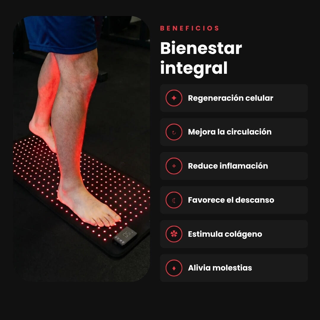 RedMat – Esterilla de Luz Roja y Infrarroja para Recuperación 6/7