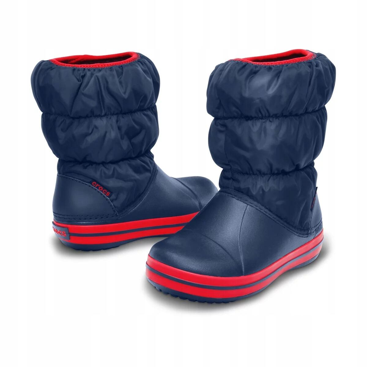 Śniegowce Dla DzŚniegowce Dla Dzieci Crocs Winter Puff Boot Kids 2/6