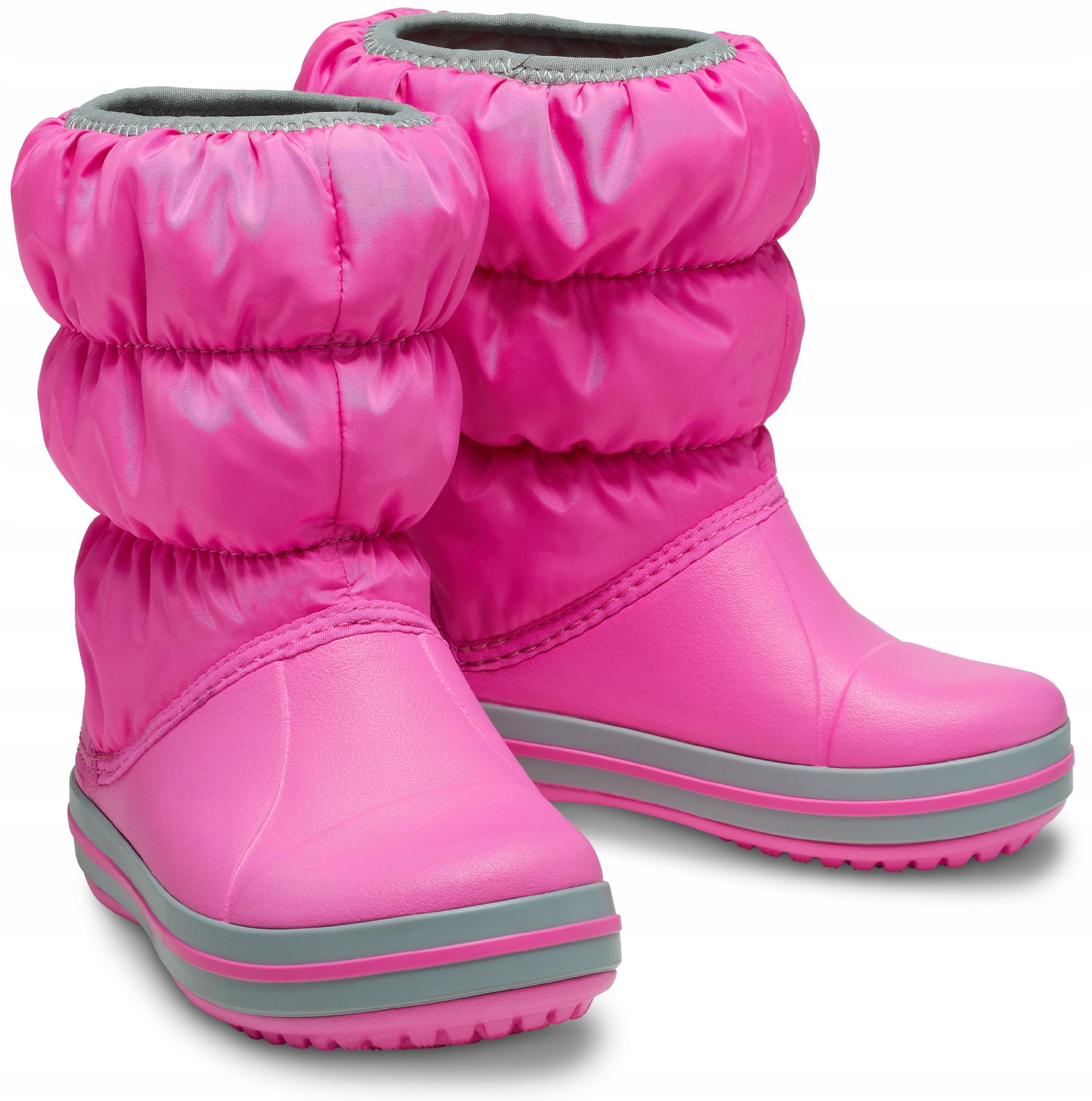 Śniegowce Dla Dzieci Crocs Winter Puff Boot Kids 2/6