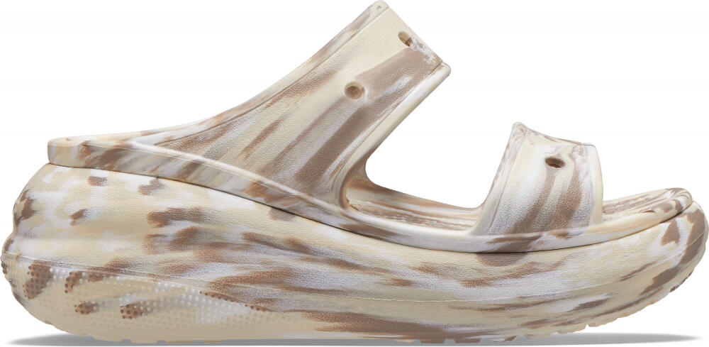 Klapki Dla Dorosłych Crocs Classic Crush Marbled Sandal 2/6