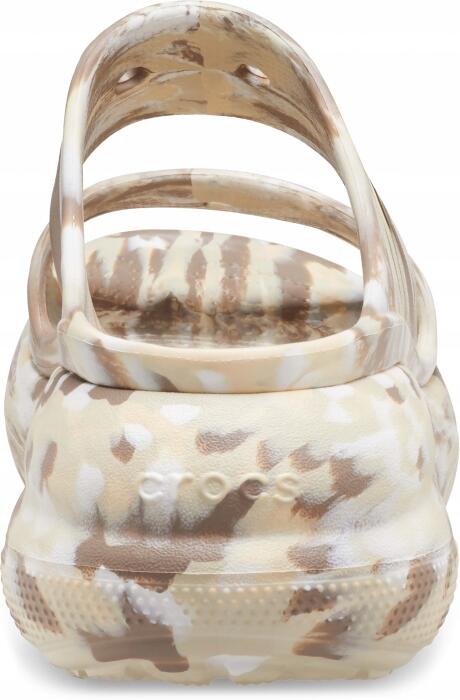 Klapki Dla Dorosłych Crocs Classic Crush Marbled Sandal 5/6