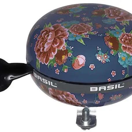 Basil Bicycle Bell Bloom Ø80mm in Indigo Blue